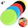 5Pcs Set 3/4/6 Inches Car Buffing Pad Set Sponge Pads For Car Polisher Power Tools Accessories Round Flat Polishing Buffer