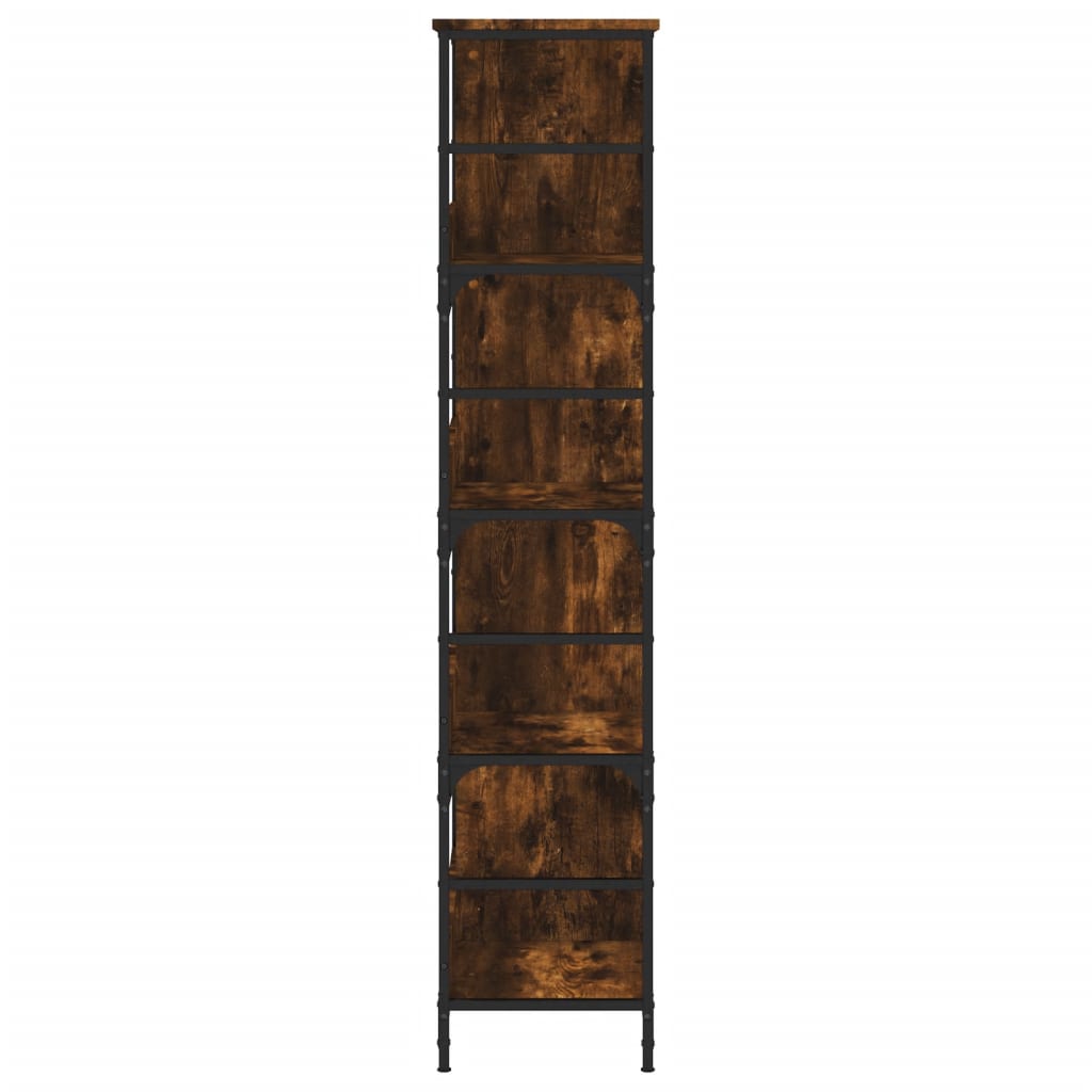 Bookshelf Smoked Oak 78.5 x 33 x 153 cm Wood Based Panel