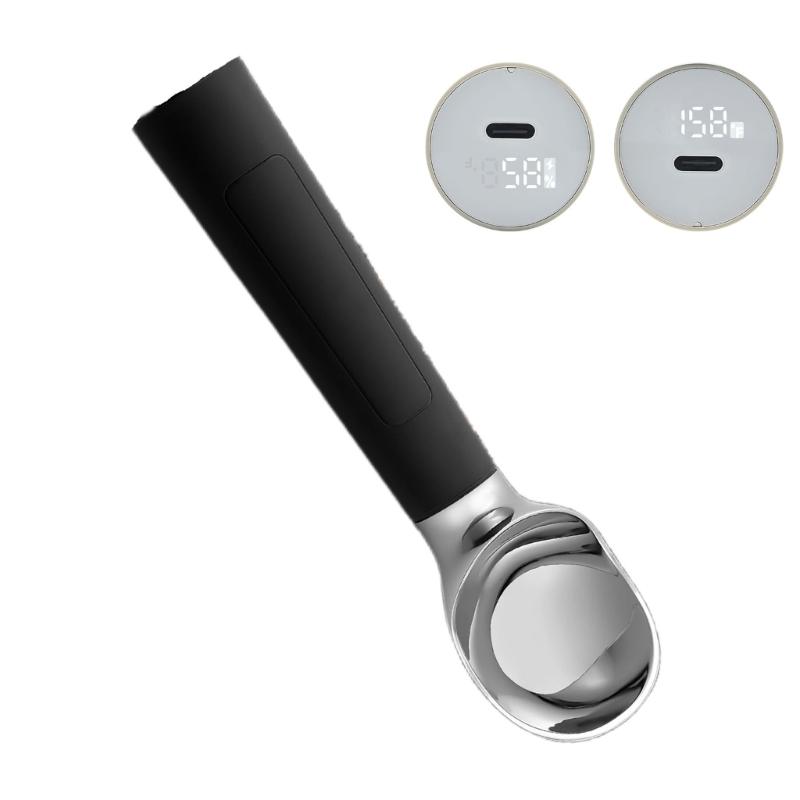 Warm Ice Cream Spoon Effortless Scooping Electric Warming Spoon Perfect for Seniors Kids Nonslip Grip Dishwasher Safe
