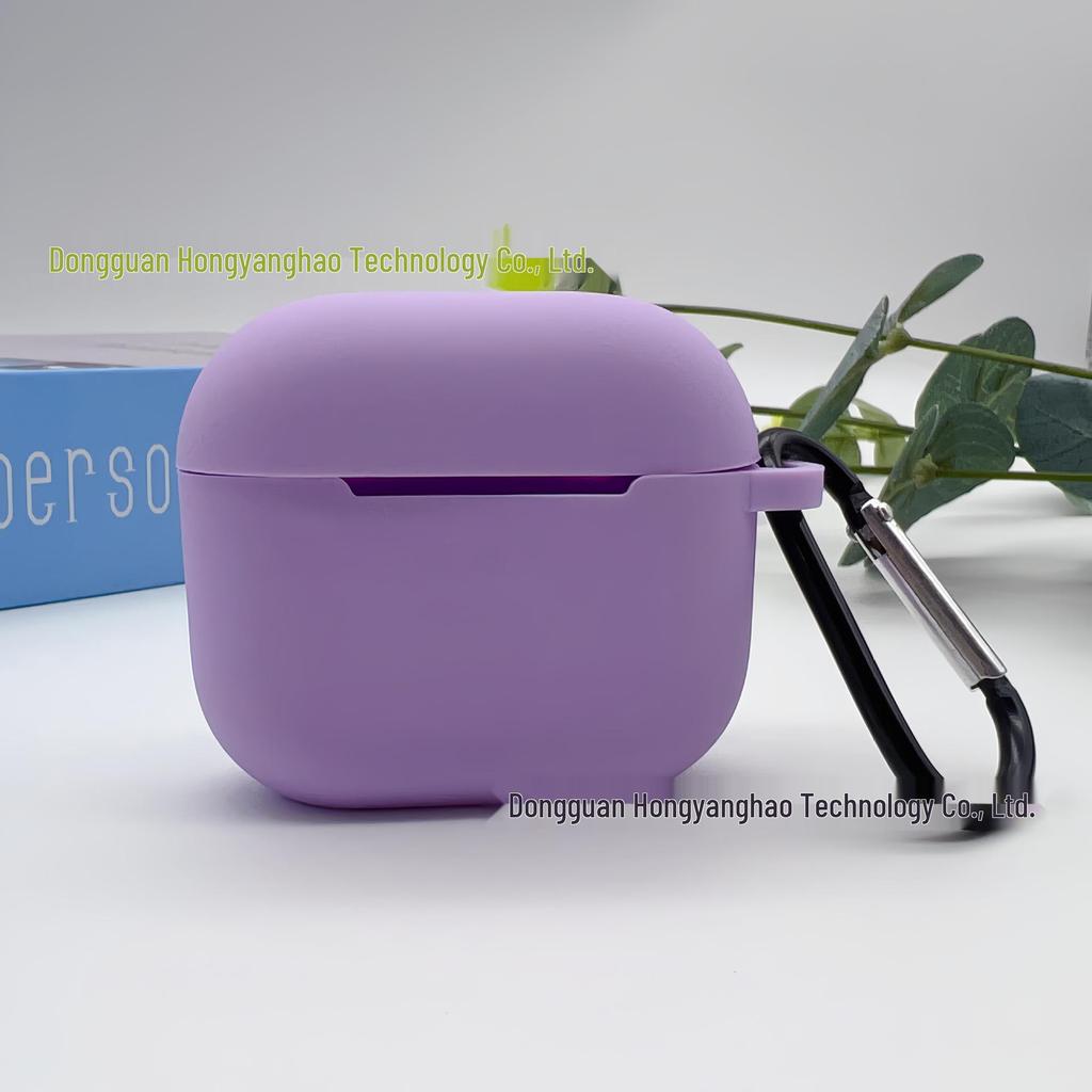 2024 AirPods 4 Silicone Protective Case for 4th Gen Apple Bluetooth Earphones - Soft, Durable Cover