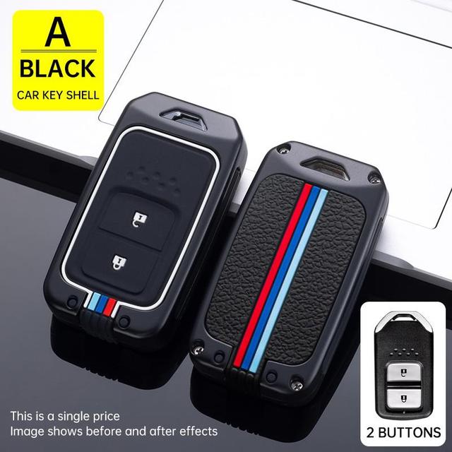 

UMQ чехол для автомобильного ключа, набор оболочек для ключей для Honda CR-V ACCORD ODYSSEY CIVIC и т. д., комплексный защитный брелок, аксессуары из цинкового сплава