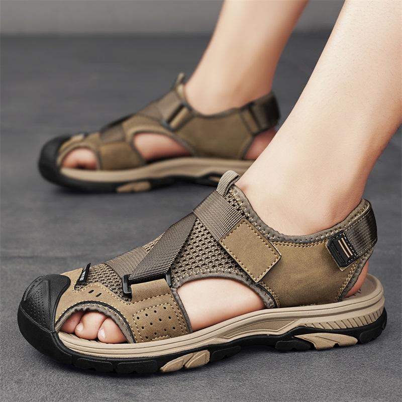 Fashion Breathable men's sandals Leisure and comfortable style Fashion Street Daily business office and work New quality summer Hot