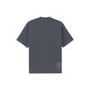 Li-Ning X Jackie Chan Kung Fu Series Solid Color Casual Sport Loose Short Sleeve T-Shirt Men Tops Thunderstorm-Grey AHSS205-2