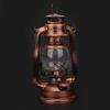 Vintage Kerosene Lamp Iron Lantern Light Night Light Decoration Gift Bronze Color
