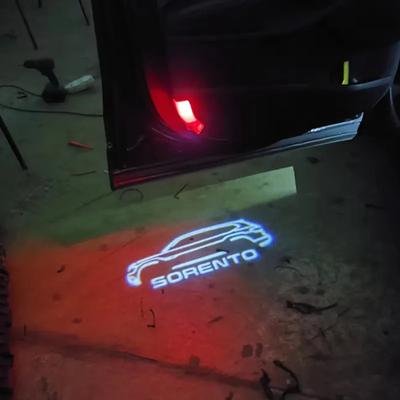 LED Car Door Lights Welcome Projector Courtesy Ghost Shadow Lamp For Sorento 2015 2016 2017 2018 2019 2020 2021 2022