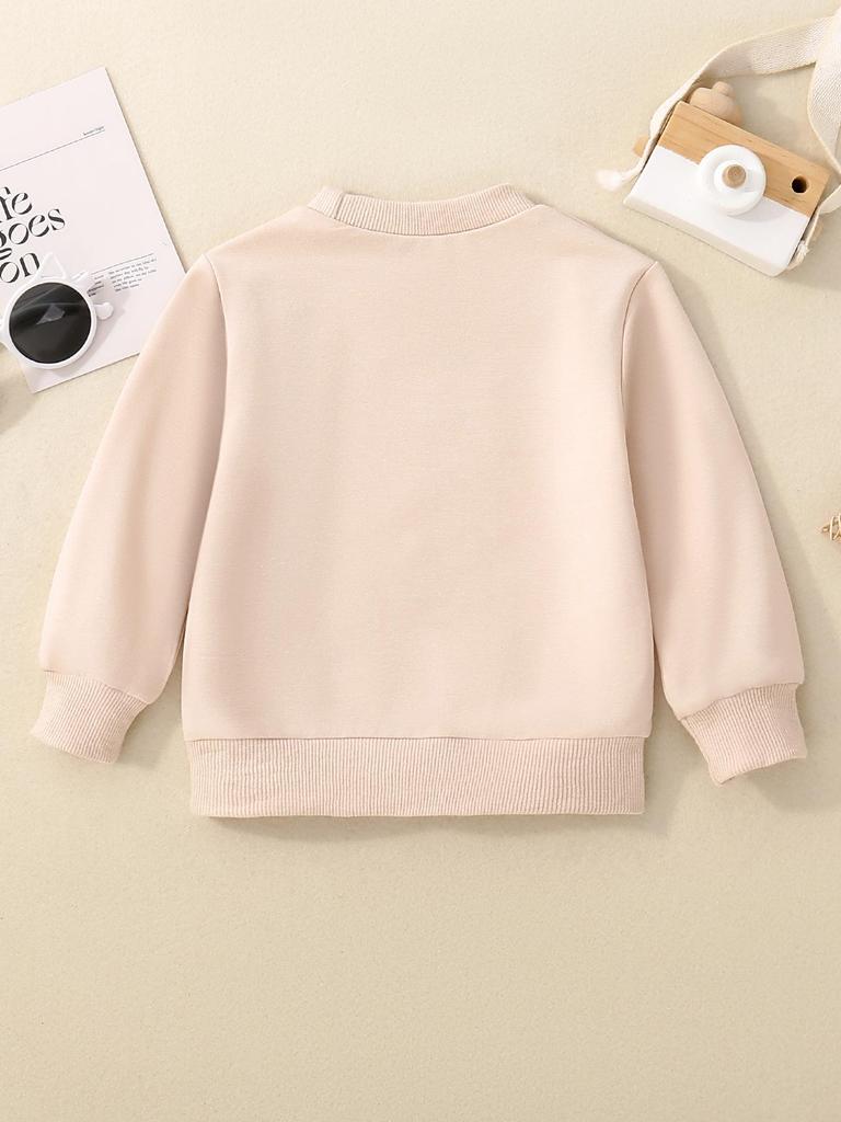 Unisex Baby & Toddler Letter Print Hoodie GL2272