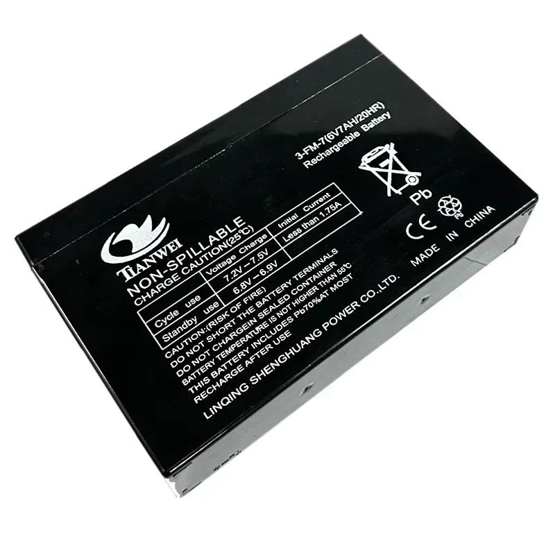 100% Nová 6V olověná baterie 7000mAh pro dětská elektrická autíčka, hračky, auta, motorky, dětské kočárky, baterie