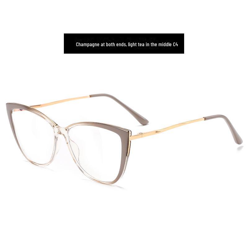 

Персонализированные квадратные очки с защитой от синего света в оправе TR90 и металлическими пружинными ножками C4; W1505