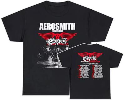 Aerosmith 2026 – 2026 Peace Out Farewell Tour with The Black Crowes T-shirt