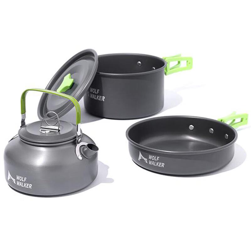 Wolf Walker Outdoor Camping Cookware Set 2-3 Person