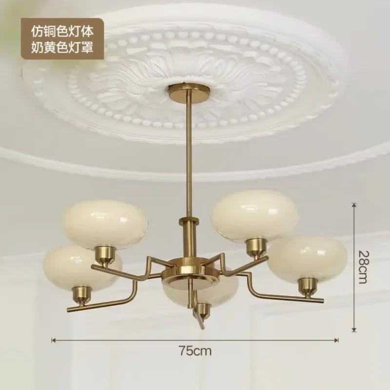 Vintage Living Room Ceiling Lamp Dining Table Kitchen Led Ceiling Chandelier Sugar Bedroom Pendant Lights Home Decoration Lustre