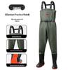 Men's Waterproof Integrated Wading Pants with Boots