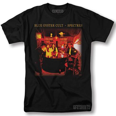 Blue Oyster Cult Shirt Rock Concert Tour Vintage Graphic Design T-Shirt