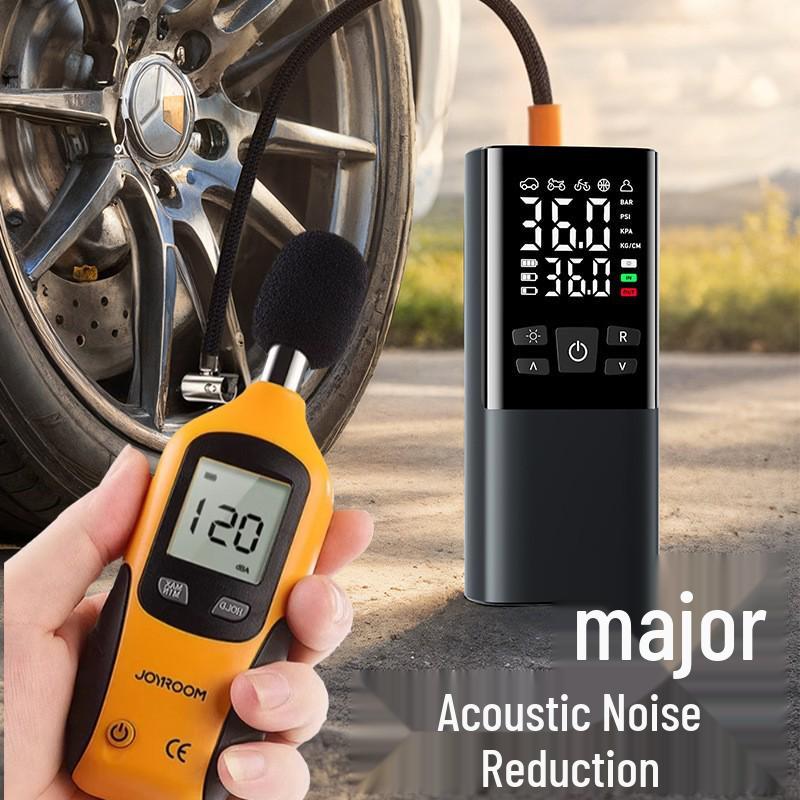 Portable Mini Wireless Car Tire Inflator with Digital Display