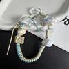 Cartoon Colorful Braided Phone Lanyard With Pvc Material For Keys Bag And Earbud Holder