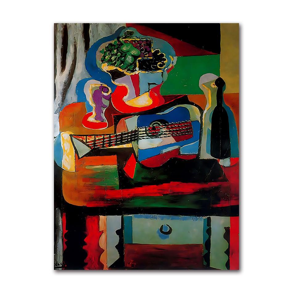 Abstract Figure Line Picasso Canvas Painting Posters and Prints Nordic Wall Art Pictures Home Living Room Murals Decor