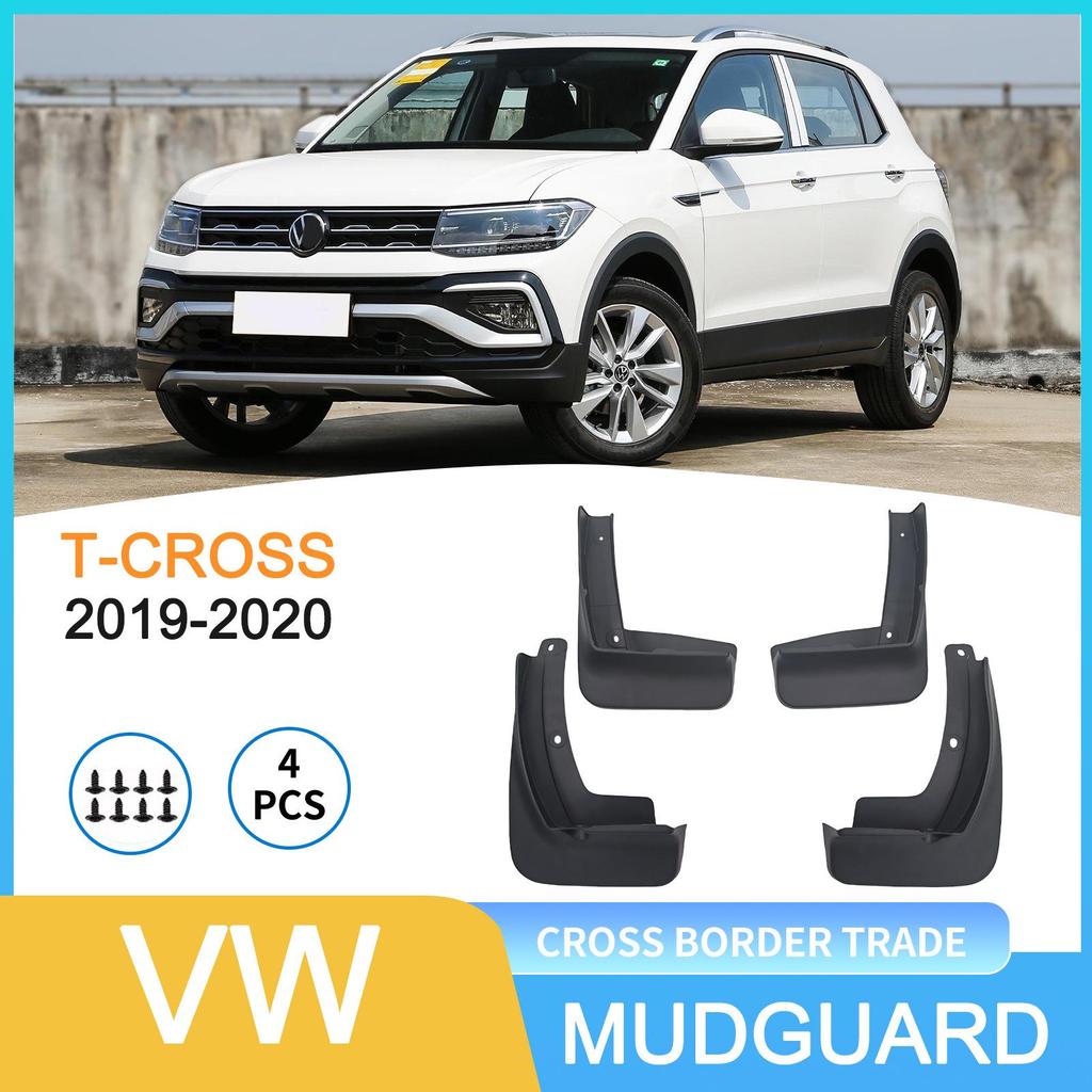 Volkswagen T-Cross Taigun 2019-2020 Schmutzfänger, Grenzüberschreitend Kompatibel.