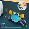 Rechargeable Induction Electric Crab Toy - Luminous Music Crawling Escape Feature for Children