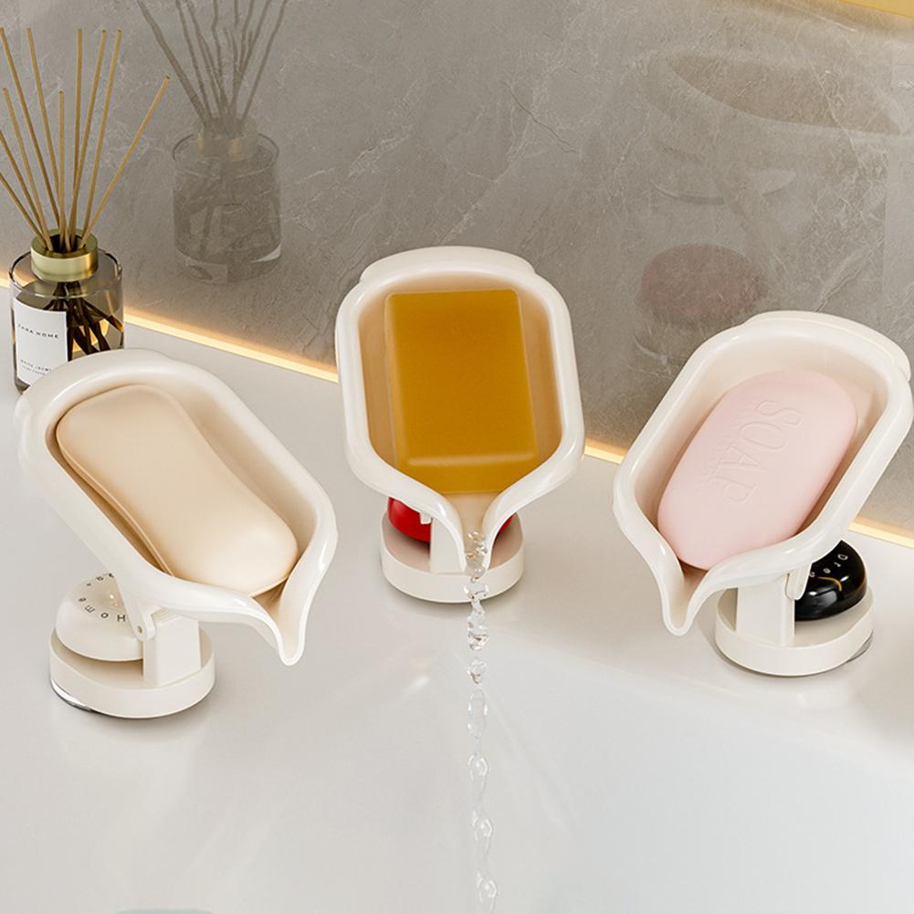 Bez wiercenia, montowany na ścianie pojemnik na mydło z odpływem do prysznica, bez uszkodzeń, montaż ścienny bez wiercenia w kilka sekund. Uporządkowany towarzysz kuchenny