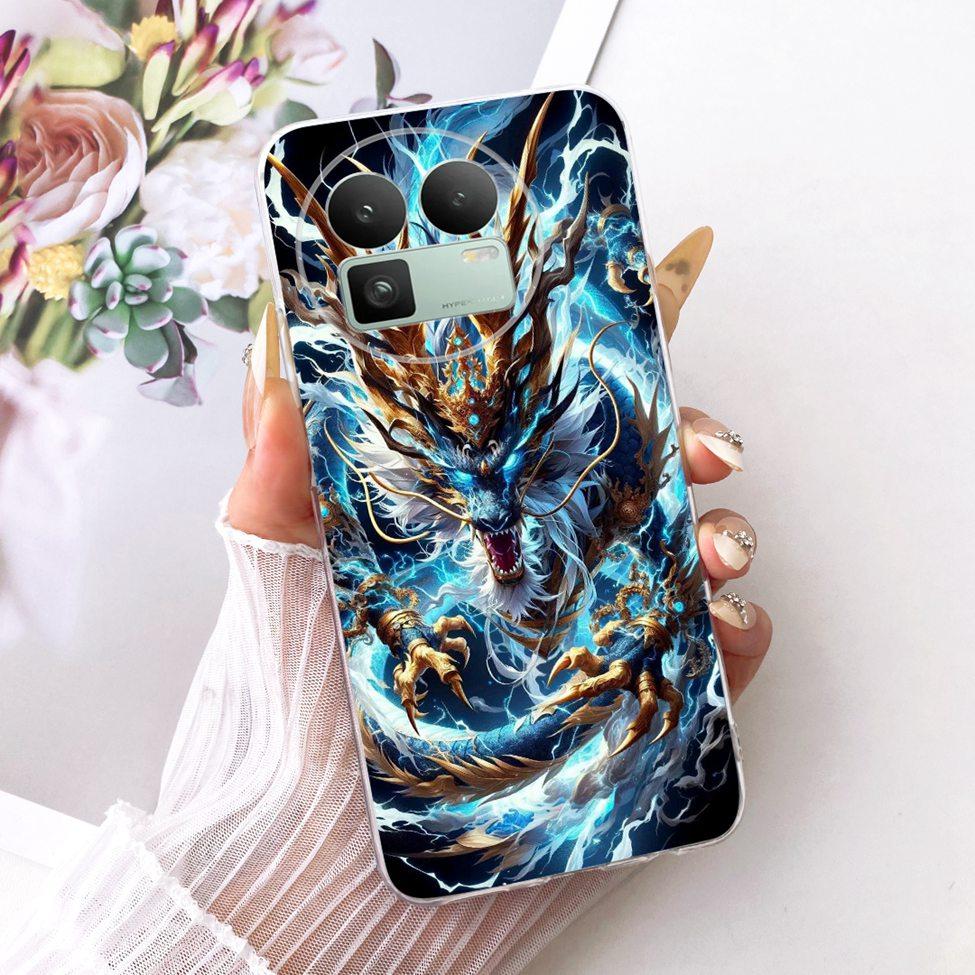 For Realme GT8 Case Cover Cute Cat Fashion Butterfly Luxury Painted Casing For Real me GT8 Bumper