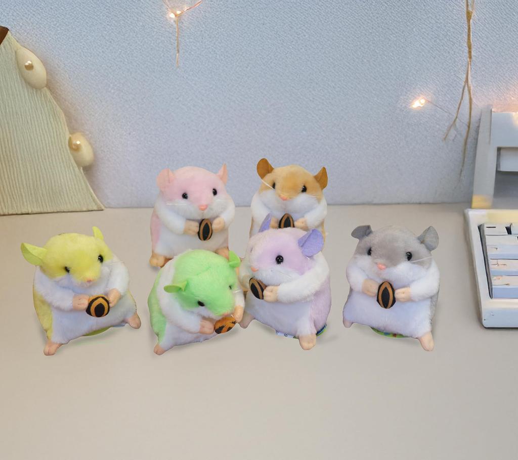 Take Off Baby Palette Hamster Plush Toy, Purple