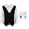 Halloween Men Literary Medieval Vampire Jacket Dress Stage Cosplay Retro Clothes