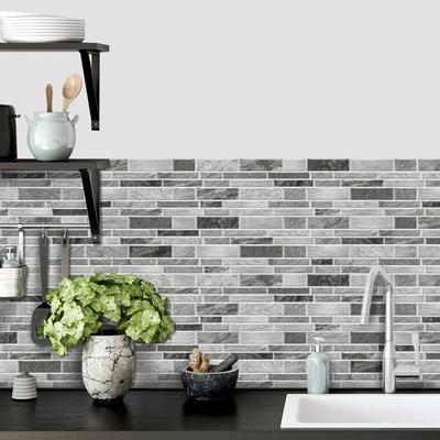 Marble Special-Shaped Tile Sticker Pvc Self-Adhesive Kitchen Waterproof Living Room Bedroom Wall Decoration Wallpaper Wall Sticker