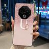 Anti-scratch Phone Case For Umidigi G100 Pro/G100 5G Soft Silicone Black Casing Lucky A-Z Letter With Flower Couple Shell
