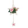 Rattan Hanging Ornaments, Five-pointed Star Shape Hangings, Handcrafted Durable Wear-resistant Home Decoration for Family Friends