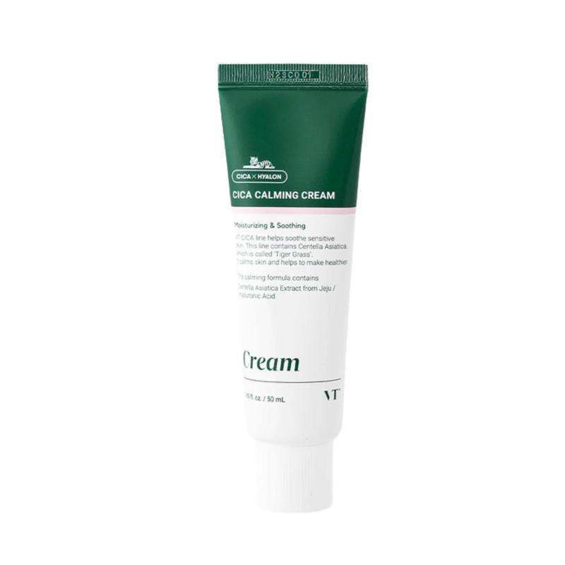 VT Cica Calming Cream 50 ml/  Lightweight, Soothing gel-cream, Hydrating, Moisturizing, Korean Cosmetics, Kbeauty