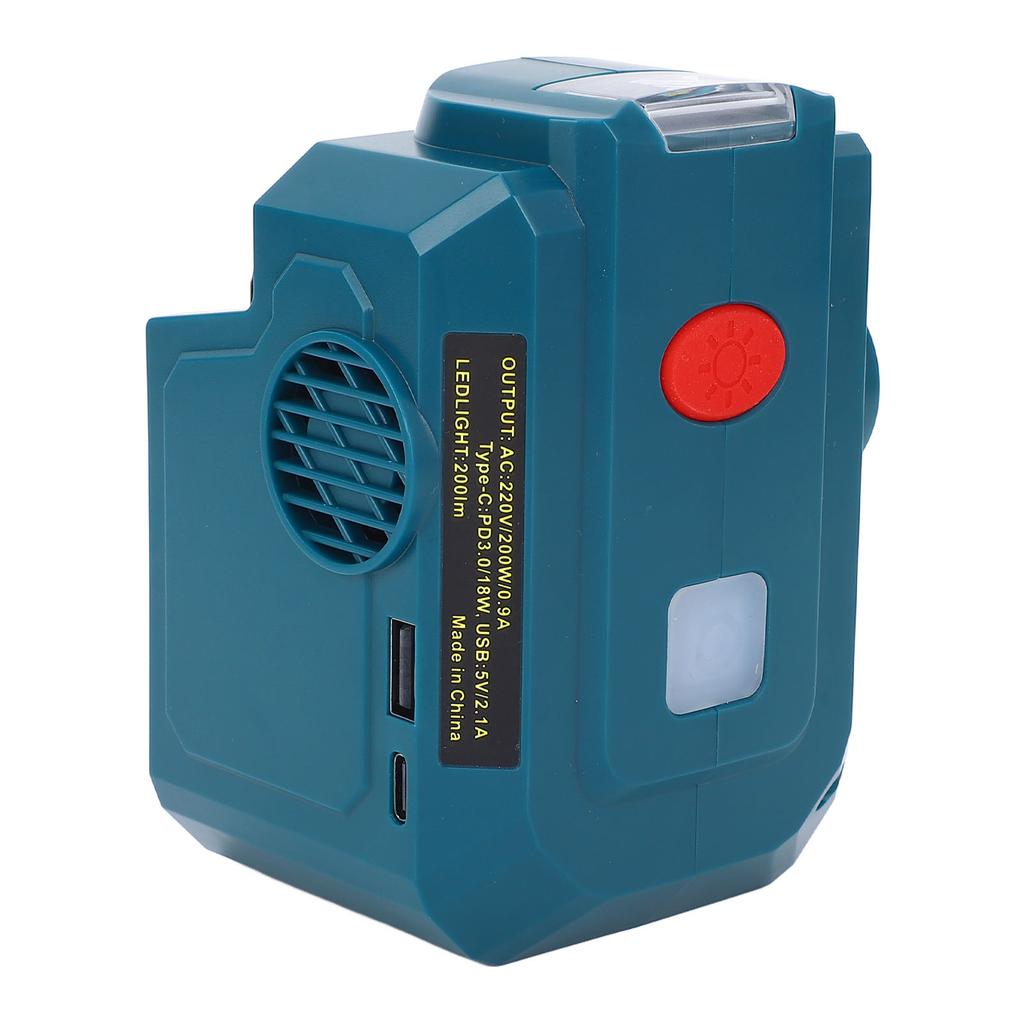 Invertor Portabil 200W Putere de Ieșire Convertor Sursă pentru BL1830B BL1840B BL1850B BL1860B 18V