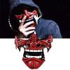 Halloween Cosplay Airsoft Maske Schutzmode Halbgesichtsmaske Prajna Hannya Maske Japanische Samurai Dämon Party Dekor