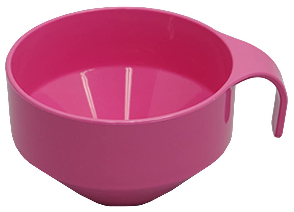 Fukui Craft Miso Soup PP Totty Spinning Top Shaped Made in Pink Bowl, Bowl, Japan,
