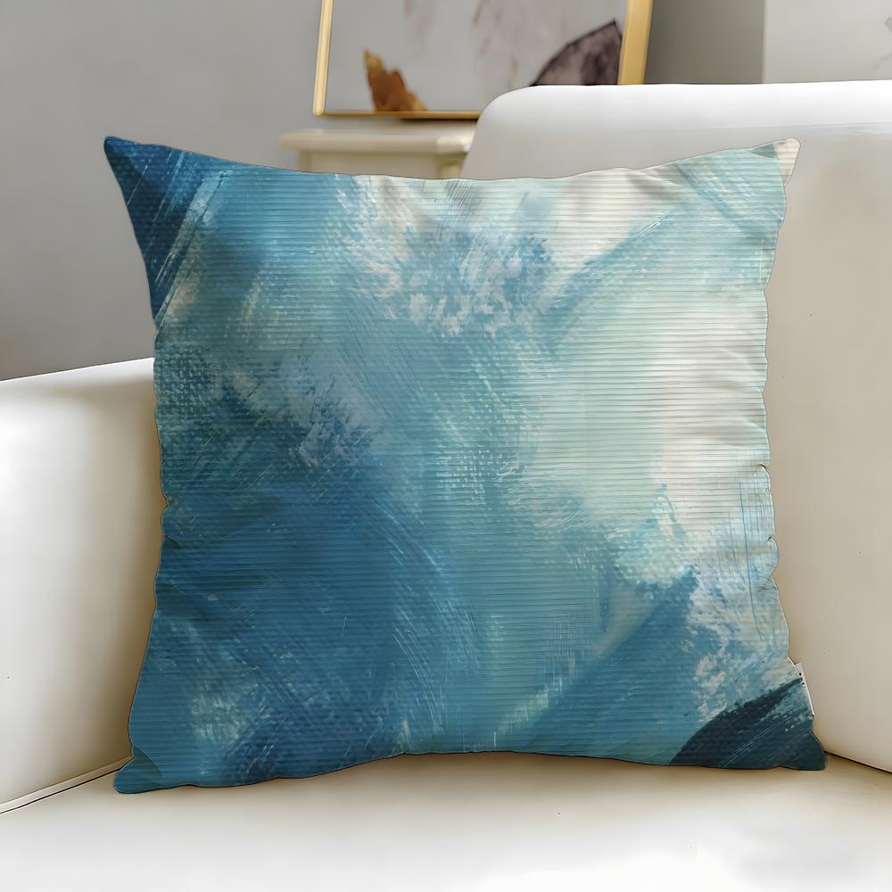 Street Graffiti Texture Cushion Cover Soft EasyWash Pillow Case Versatile for Couch Bed Travel and Office