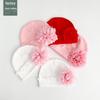 Newborn Double Layer Hat: 0-3 Months Baby Head Protection Cap