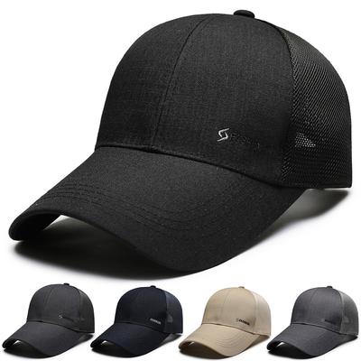 Men's Summer Breathable Mesh Baseball Cap Sunscreen Cap Sports Cap