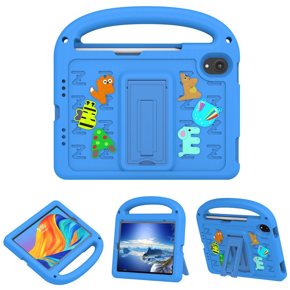 For Apple iPad mini 6 7 2021 2024 A17 Pro A2567 A2568 A2993 A2995 A2996 Case Kids Safe Cartoon Letter Portable EVA Foam Shockproof Stand Tablet Cover