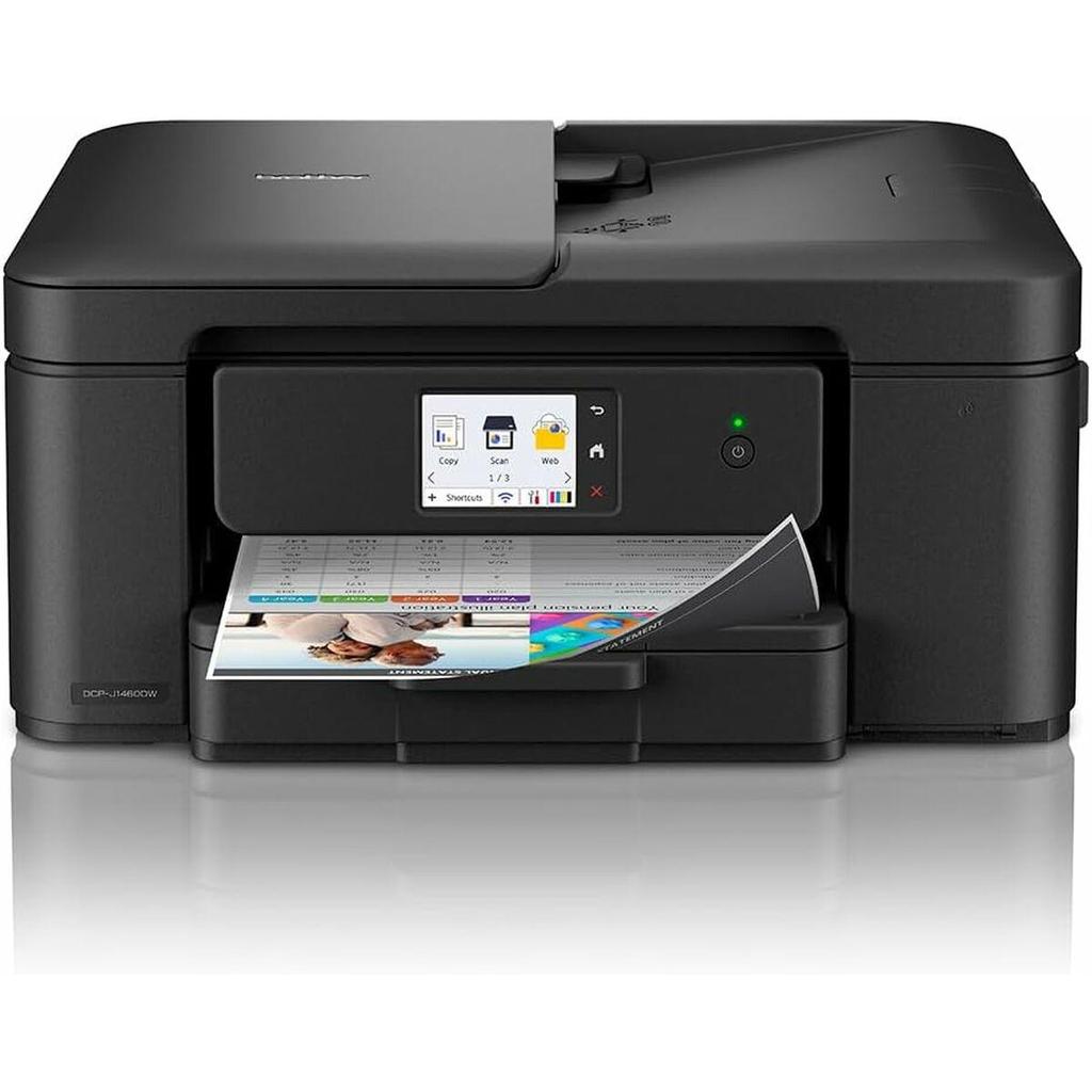 Brother DCP-J1460DW Multifunction Inkjet Printer 2.7-inch Touchscreen Black