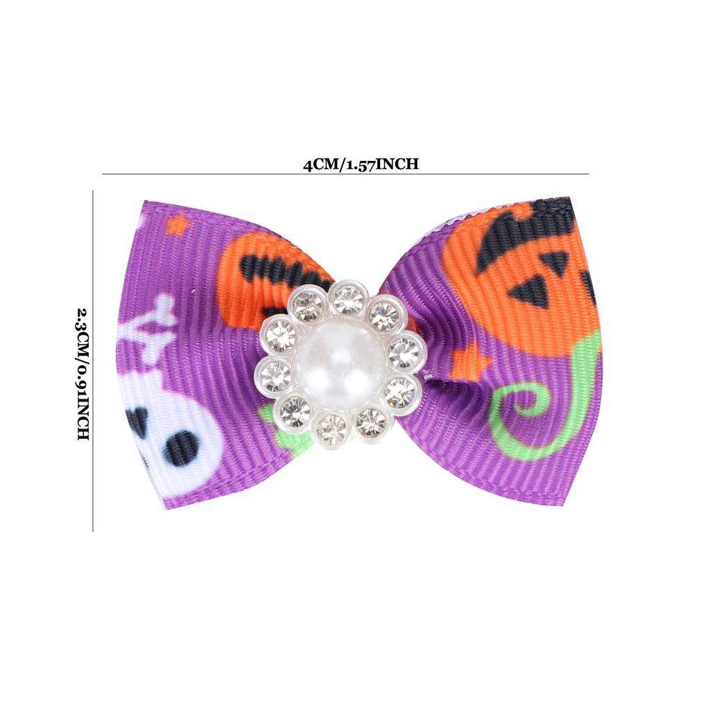 25PCS Pet Christmas Halloween Decoration Festivals Accessory Ornament For Cats Dogs