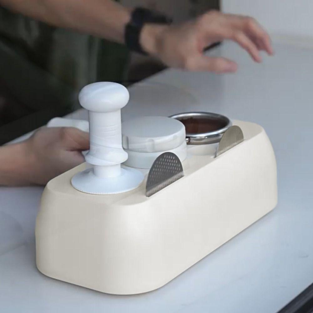 Universal Coffee Tamper Station 51-58mm Coffee Portafilter Storage Rack  Barista