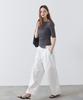 MIXXO Balloon Fit Single-Pleat Cotton Pants Re Tcg34Ss_Miwtcg51Qs