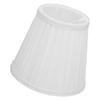 3PCS E14 ClipOn Cloth Lamp Shade Modern Fabric Lampshade Table Light Cover for Candle Chandelier(Black )