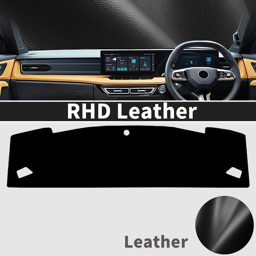 Fit for MG HS EHS 2024 2025 2026 Car Accessories Dashmat Dashboard Cover Pad DashMat Sunshade Protective Carpet Leather