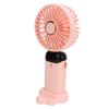 Neck Fan 5 Speed Mode Strong Airflow LED Battery Indicator Detachable Hands Free USB Handheld Fan