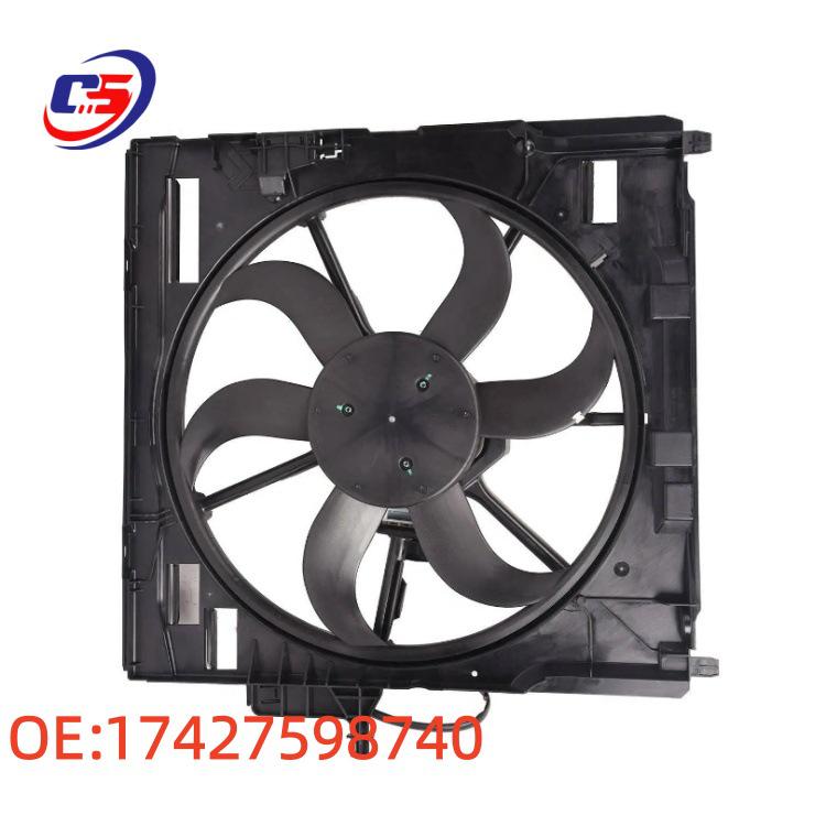 600W Electronic Fan Assembly with Ears for BMW F16 