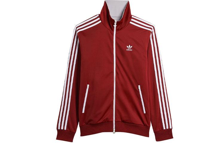 Adidas Originals X HUMAN MADE Jackets Men s Red Stand Collar Moderate Other GV4341 XS