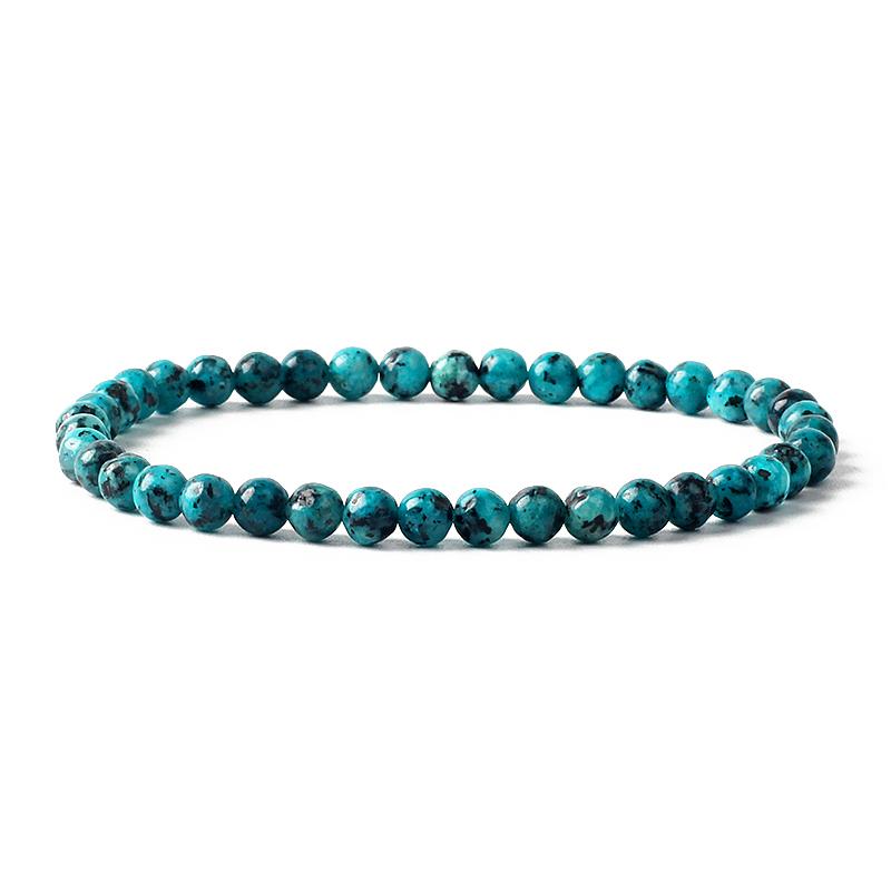 4MM Reiki Amethyst Aquamarines Stretch Bracelets for Women Chakra Natural Stone Beaded Bracelet Men Quartz Agate Jewelry Pulsera