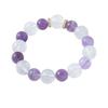Natural Amethyst Bracelet Bracelet.  Bangles Women Fashion Jewelry Accessories Gift