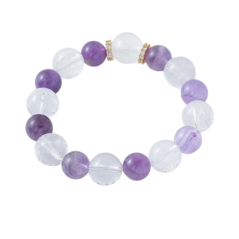 Natural Amethyst Bracelet Bracelet.  Bangles Women Fashion Jewelry Accessories Gift