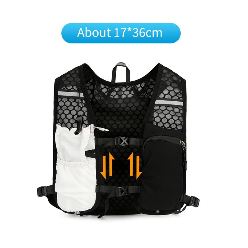 Running Hydration Vest Reflective Cycling Backpack Bicycle Bags Outdoor Sport Climbing Hiking Road Bike Hydration Backpack